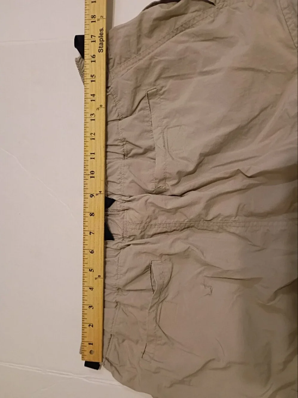 REI Men's Zip-Off Cargo Pants in Light Khaki Sz XL